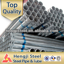 galvanized mild round pipes,50mm steel pipe